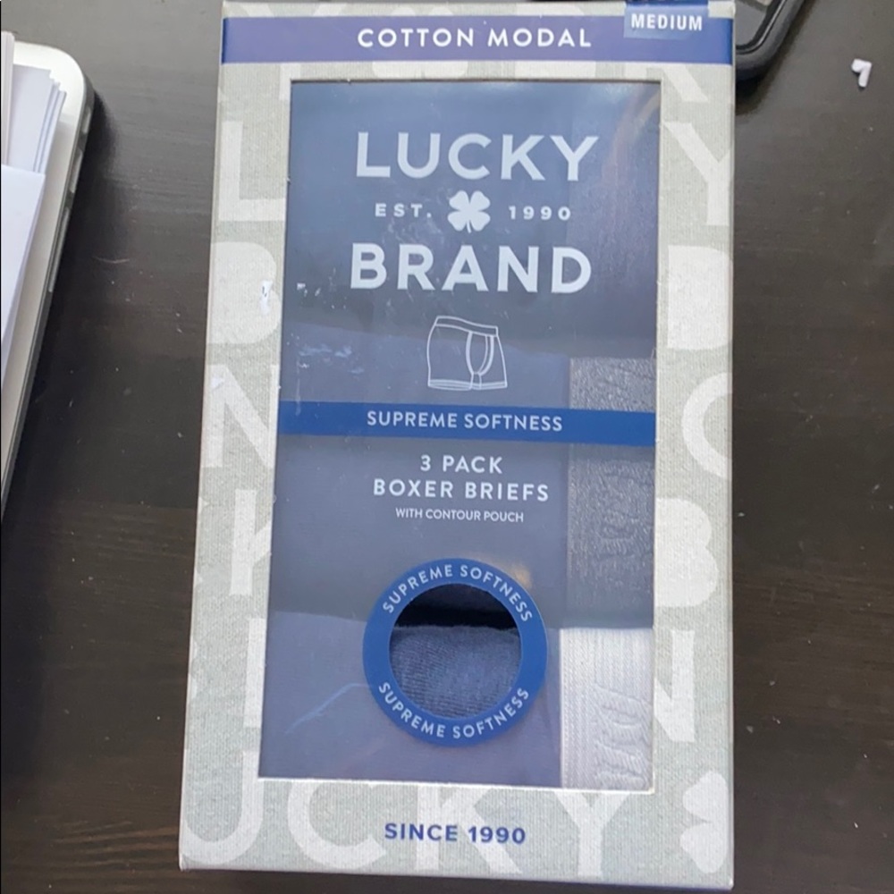 Lucky🍀 Brand Supreme Softness 3-pack boxer briefs